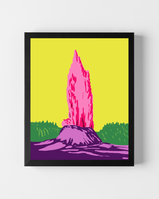Yellowstone National Park Art Print