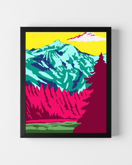 North Cascades National Park Art Print
