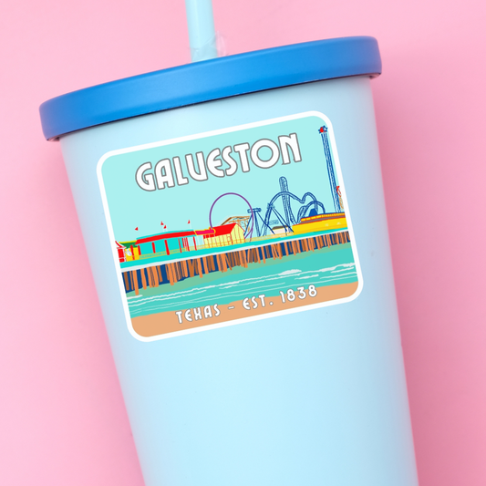 Galveston Sticker