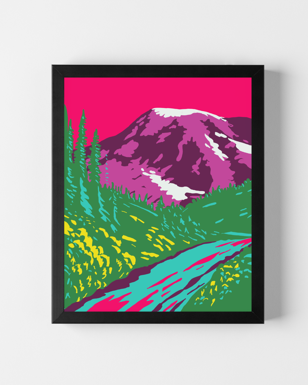 Mount Rainier National Park Art Print