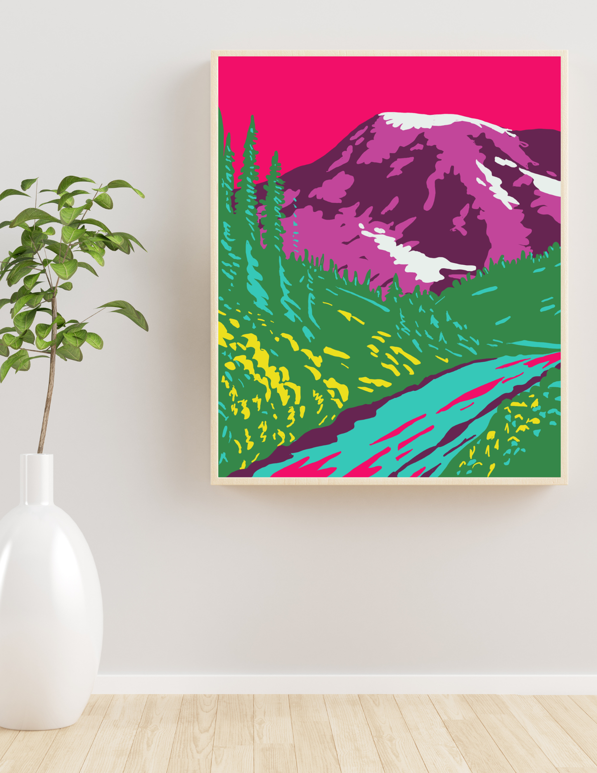 Mount Rainier National Park Art Print