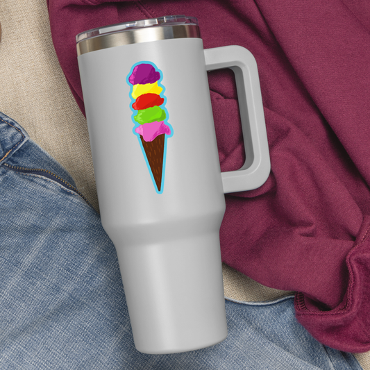 Ice Cream Stack Sticker