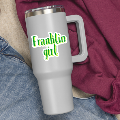 Franklin Girl Sticker