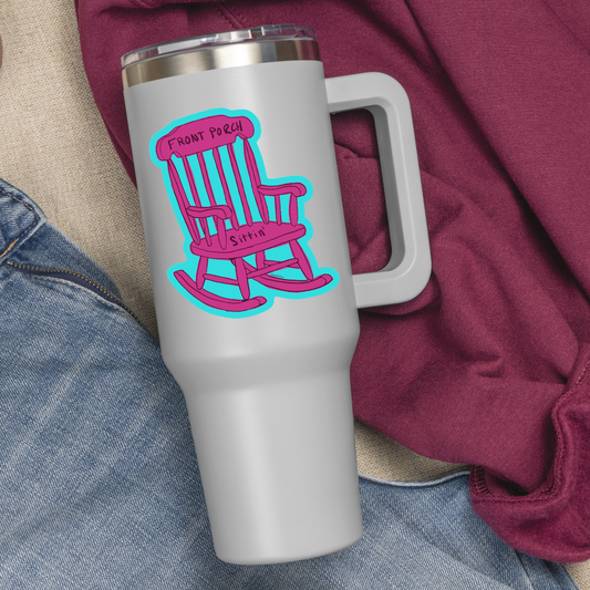 Front Porch Sittin’ Rocking Chair Sticker
