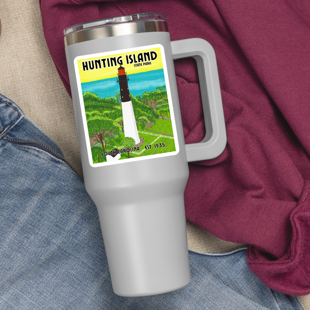 Hunting Island State Park Lighthouse Sticker