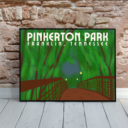 Pinkerton Park Art Print