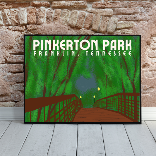 Pinkerton Park Art Print