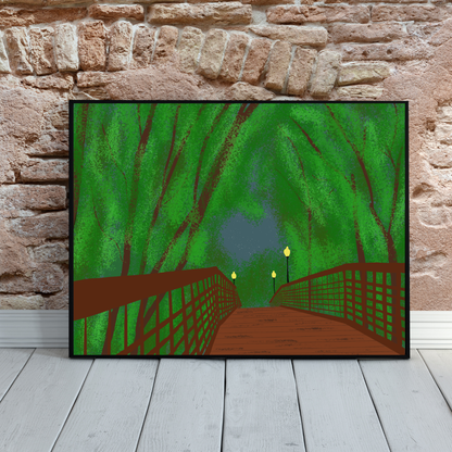 Pinkerton Park Art Print