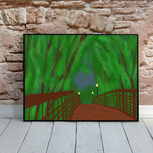 Pinkerton Park Art Print