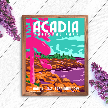 Acadia National Park Art Print