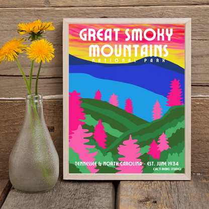 Great Smoky Mountains National Park Art Print