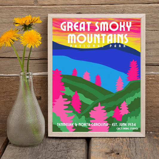 Great Smoky Mountains National Park Art Print