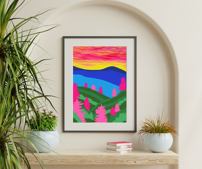 Great Smoky Mountains National Park Art Print