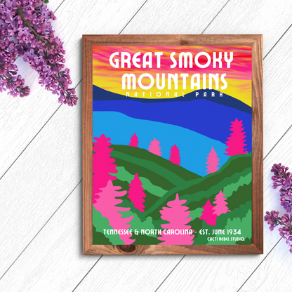 Great Smoky Mountains National Park Art Print