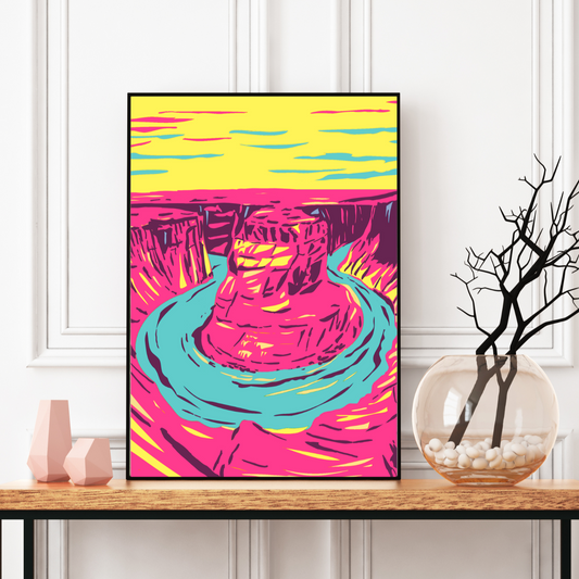 Horseshoe Bend: Arizona Art Print