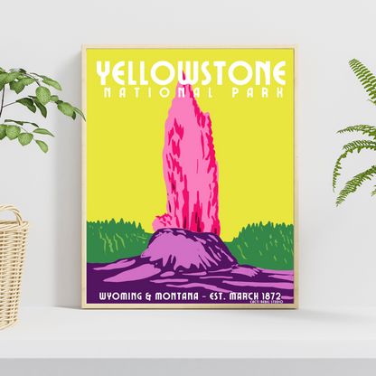 Yellowstone National Park Art Print